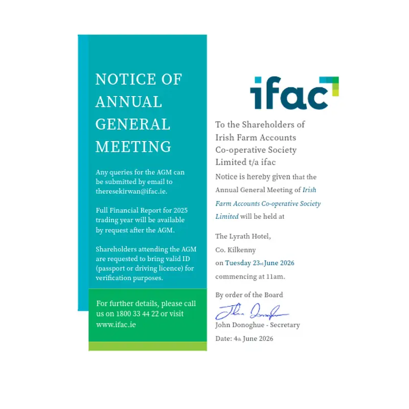 Notice of AGM 2026